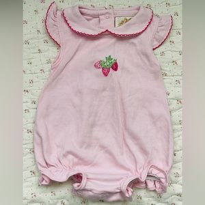The Beaufort Bonnet Company strawberry Onsie